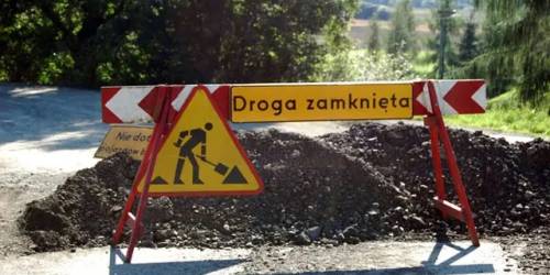 Remont mostu w Święcanach